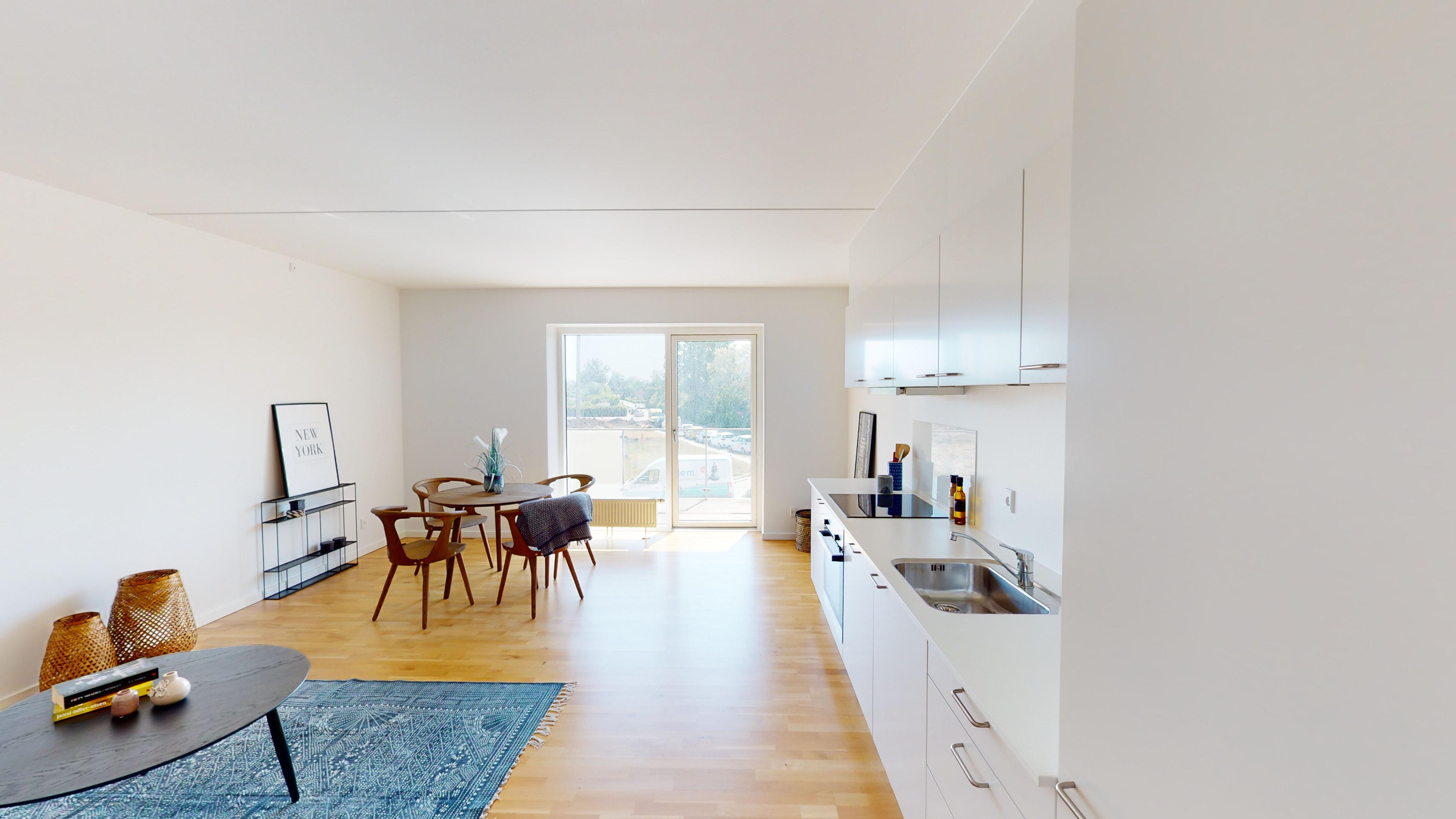 2-room apartment in Åbyhøj